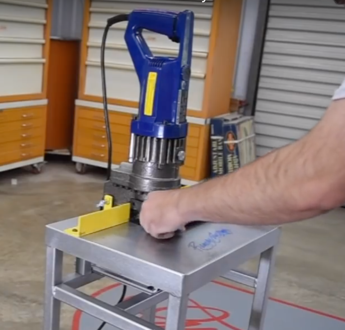 DIY Hydraulic Hole Punch Machine - Similar to Ironworker – Ramsey Customs
