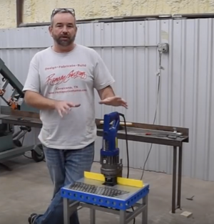 DIY Hydraulic Hole Punch Machine - Similar to Ironworker